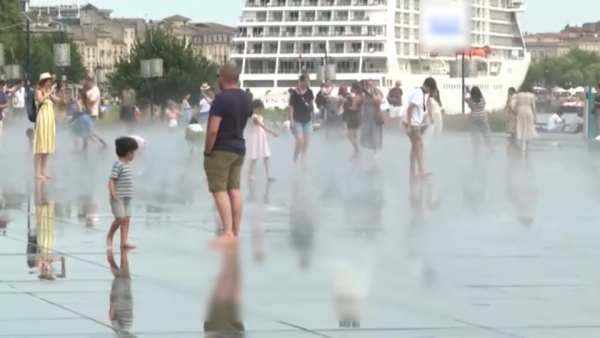 Экстремальная жара установилась во Франции