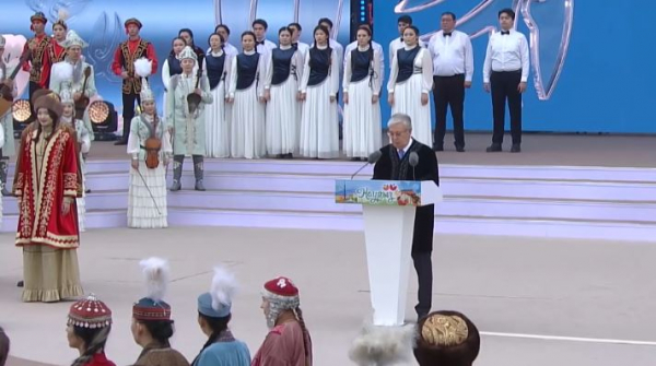 Касым-Жомарт Токаев принял участие в праздновании Наурыза в Алматы