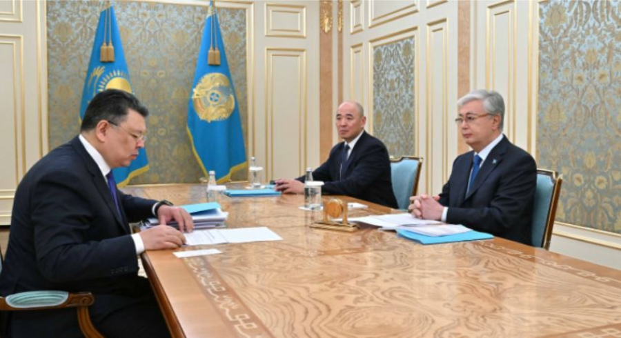 Мемлекет басшысы Премьер-министрдің орынбасары Қанат Бозымбаевты қабылдады