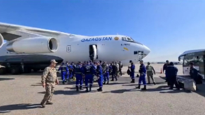 Казахстанские спасатели вылетают в Афганистан