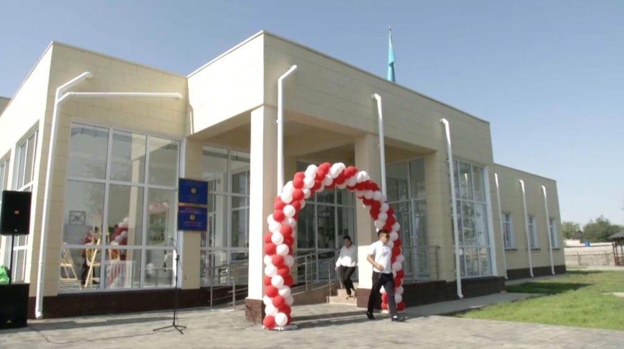 Дом культуры открыли в селе Мырзатай Жамбылской области