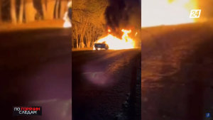 В жутком ДТП сгорели два автомобиля в области Жетысу