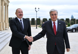 Президенттің Әзербайжанға жұмыс сапары басталды