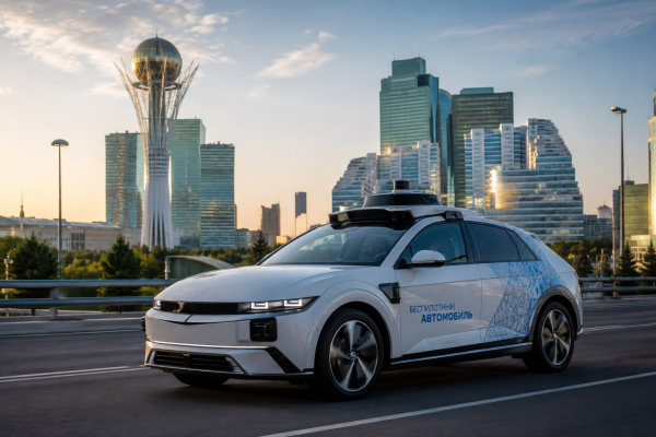 Беспилотные автомобили начнут тестировать в Казахстане