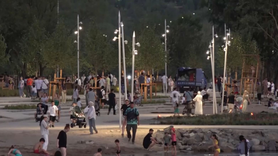 Сайран көлінің аумағында 120 қоқыс жәшігі қойылды