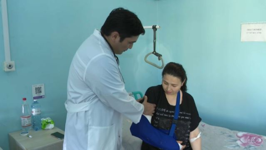 Хирург спас женщину на рынке во время урагана