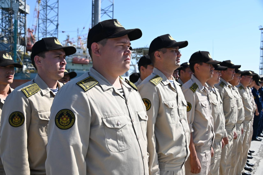 Офицеры запаса впервые приняли участие в сборах ВМС Казахстана