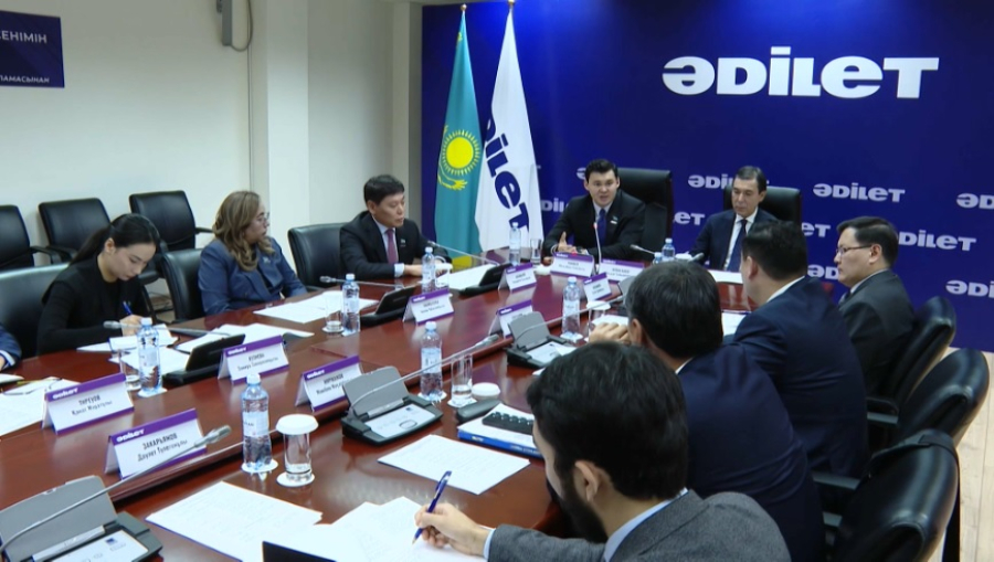 Состоялось заседание отраслевого совета при партии «Әділет»