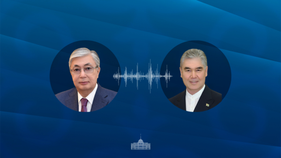 Қасым-Жомарт Тоқаев пен Гурбангулы Бердімұхамедов телефон арқылы сөйлесті
