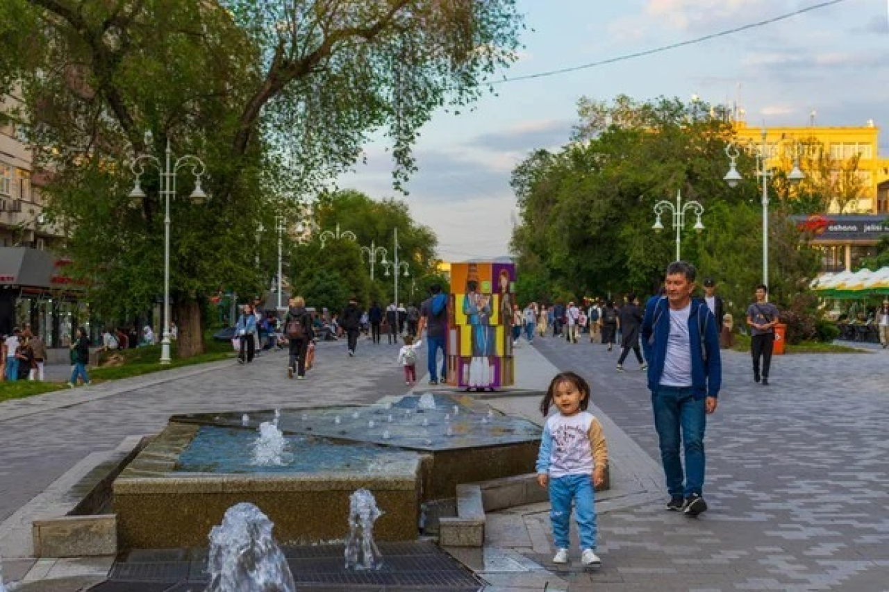 Новый прогулочный маршрут свяжет несколько улиц в центре Алматы