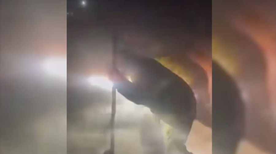 30 человек застряли на трассе в Акмолинской области