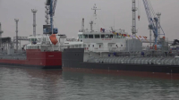 Церемония приёмки новых нефтеналивных танкеров состоялась в Актау
