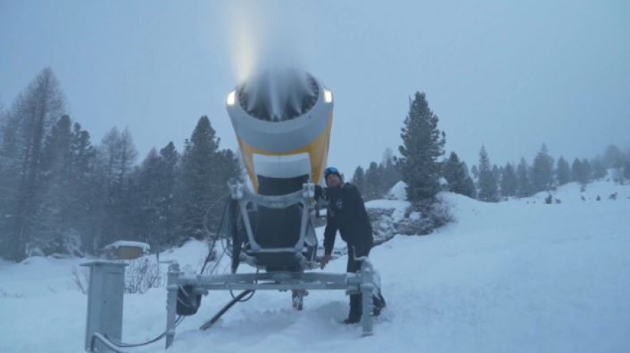 95% курортов Италии на искусственном снегу