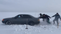 Троих человек спасли из снежного плена в Акмолинской области