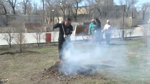 Сәтбаевта заңсыз қоқыс алаңдары жойылды