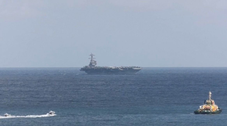 АҚШ-тың ірі ұшақ тасымалдағышы Таяу Шығысқа беттеді