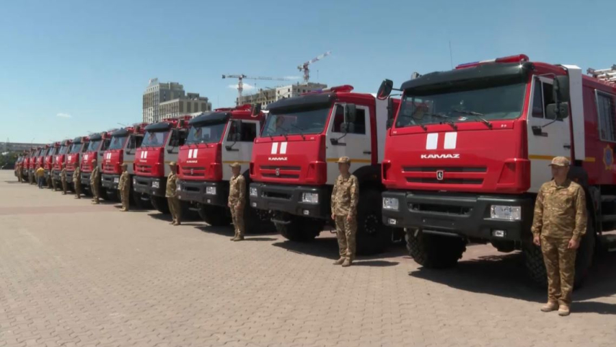 Шымкенттік құтқарушылар арнайы техникамен қамтамасыз етілді