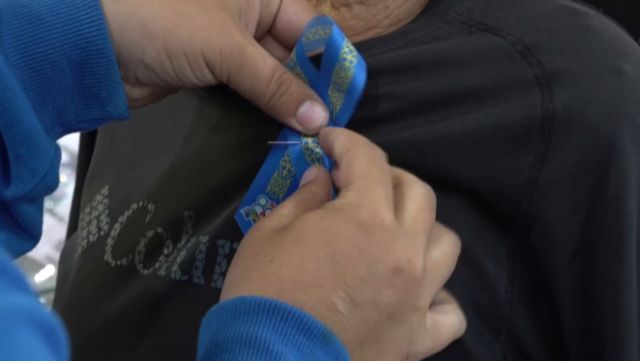 СҚО тұрғындары 10 мың «Жеңіс лентасы» таратылады