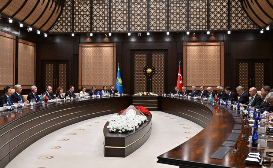 Состоялось 5-е заседание Совета стратегического сотрудничества Казахстана и Турции