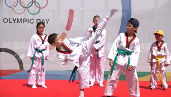 Международный Олимпийский день отметили в Казахстане