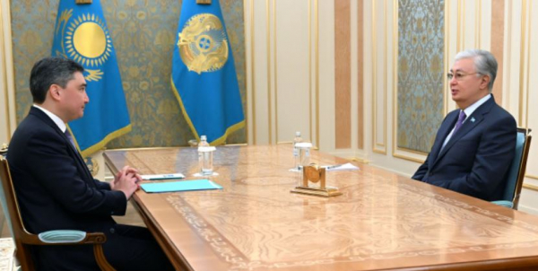 Қасым-Жомарт Тоқаев Олжас Бектеновті қабылдады