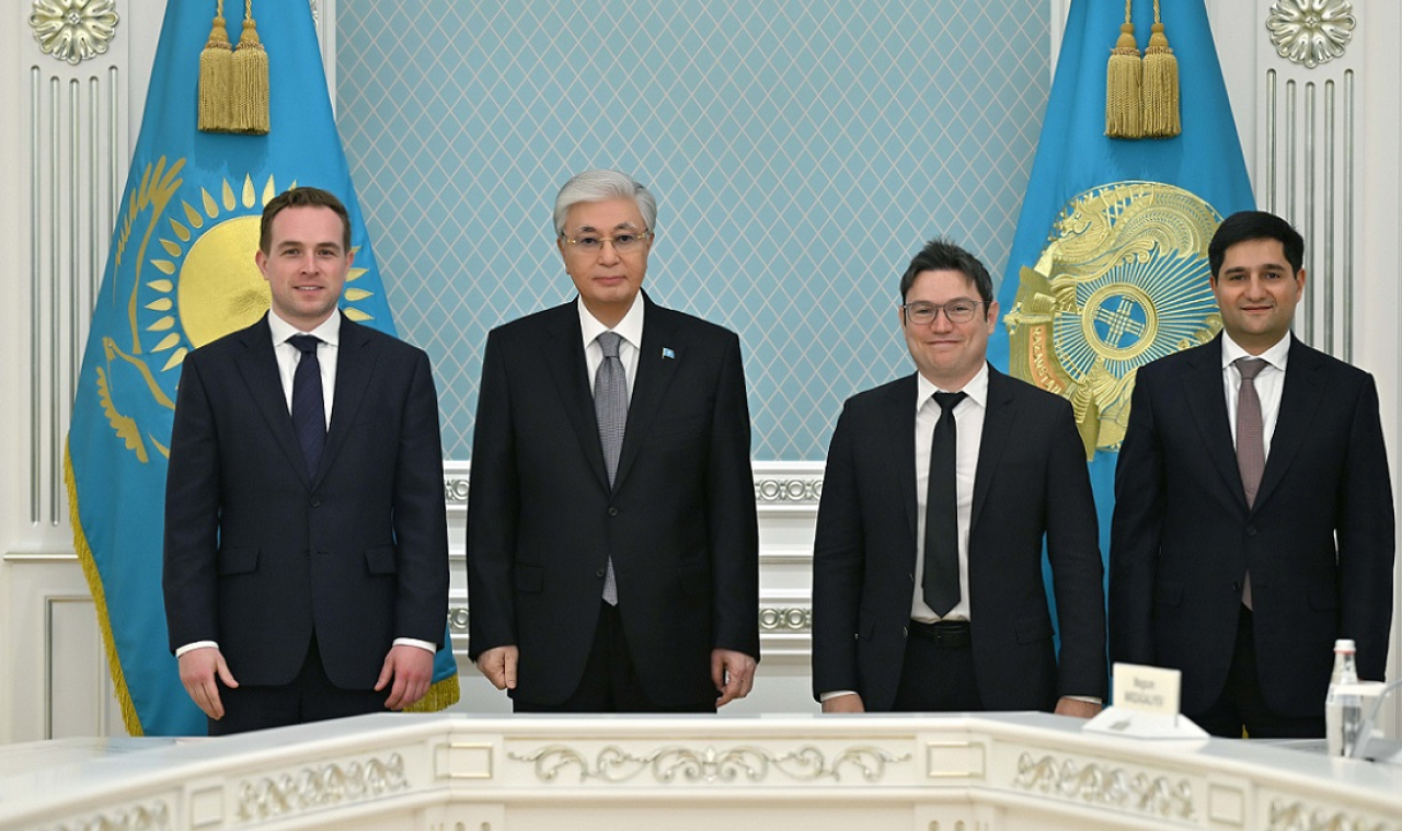 Токаев принял представителей компаний NVIDIA и Firebird AI