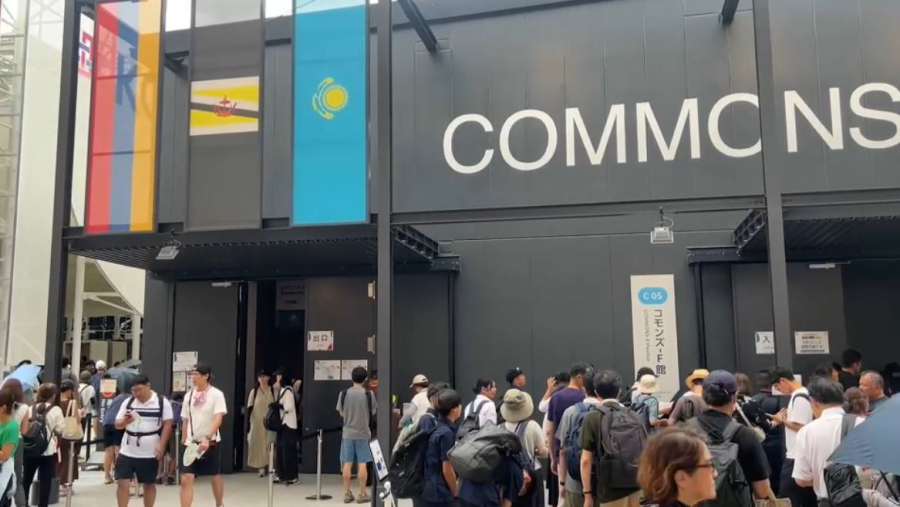 Жапониядағы көрмеде Қазақстан павильоны миллионыншы қонағын қарсы алды