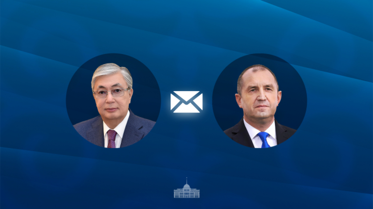 Қасым-Жомарт Тоқаев Румен Радевке құттықтау жеделхатын жолдады