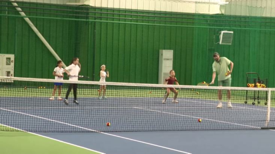 Современный теннисный центр «Алатау» открыли в Алматы