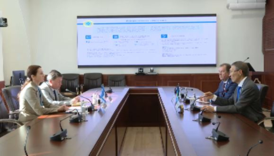 ОСК төрағасы ТМД Парламентаралық ассамблеясының байқаушыларымен кездесті