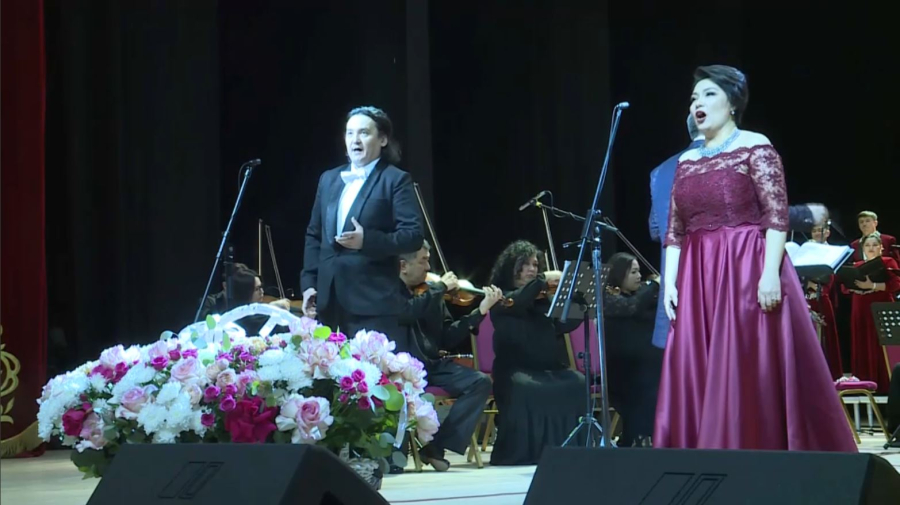 Ақтөбе мен Хромтауда «Астана Опера» театрының концерті өтті