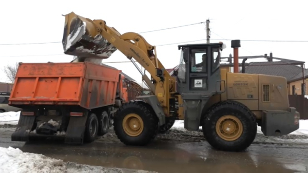 В Западном Казахстане проводят противопаводковые мероприятия