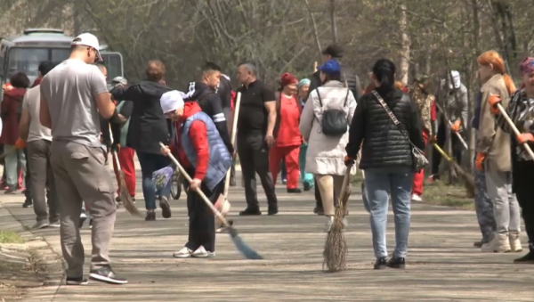 100 тысяч восточноказахстанцев задействованы в экоакции