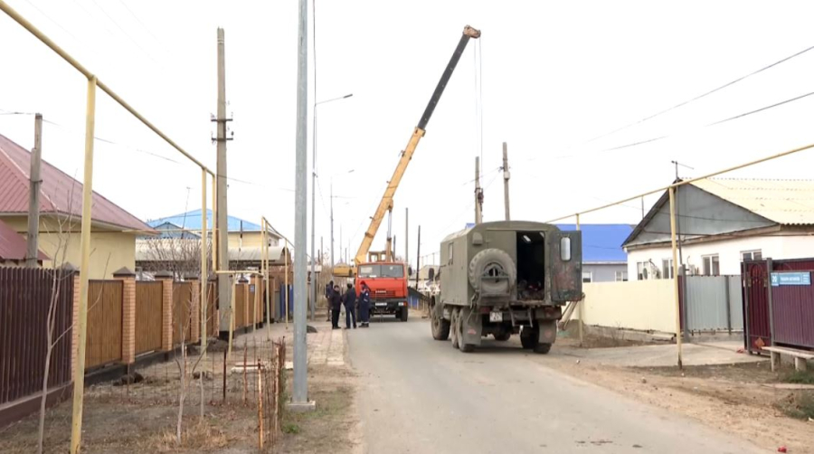 Городскую инфраструктуру обновляют в Атырау