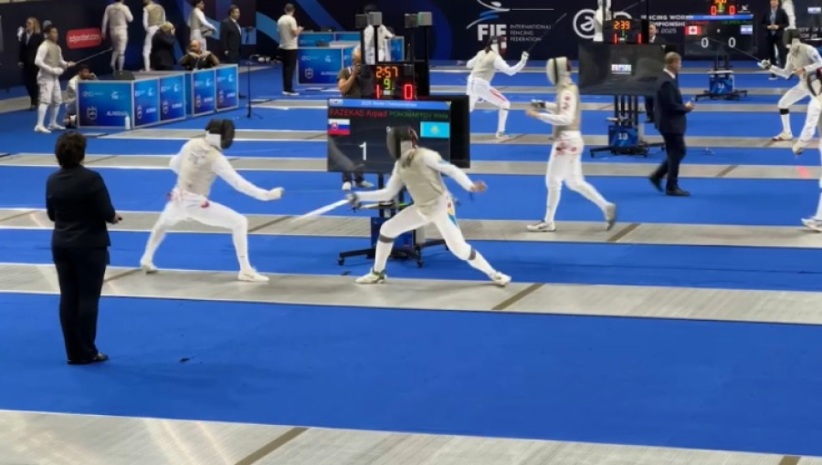 Сборная Казахстана представлена в полном составе на ЧМ по фехтованию