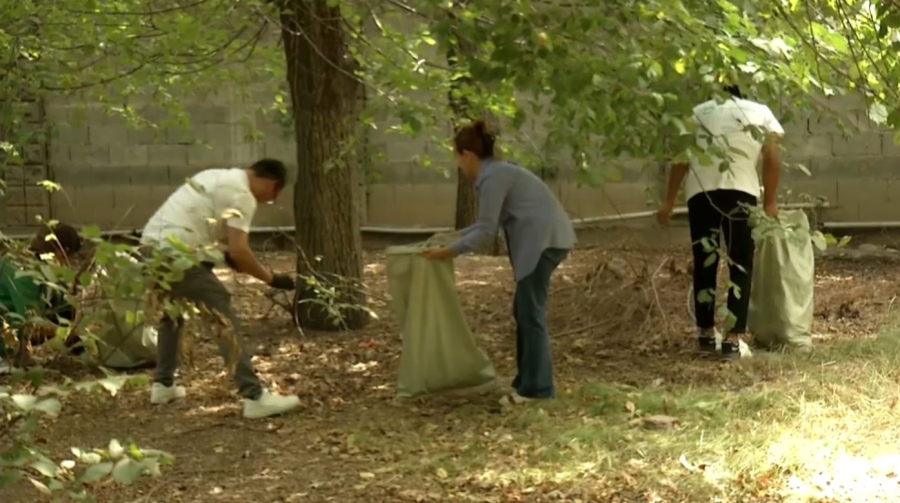 Три тонны ТБО вывезли из сельского округа Ащибулак Алматинской области