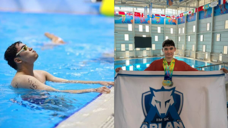 Бір чемпионатта бес медаль: Ұлттық ұлан әскери қызметшісі жүзуден жоғары нәтиже көрсетті 