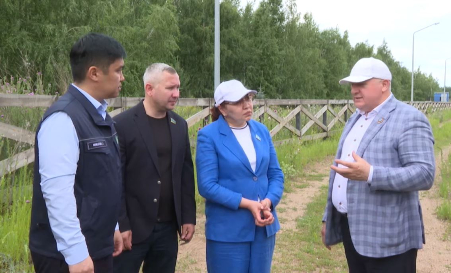 Сенаторлар елорда іргесіндегі жасыл белдеудің дамуымен танысты