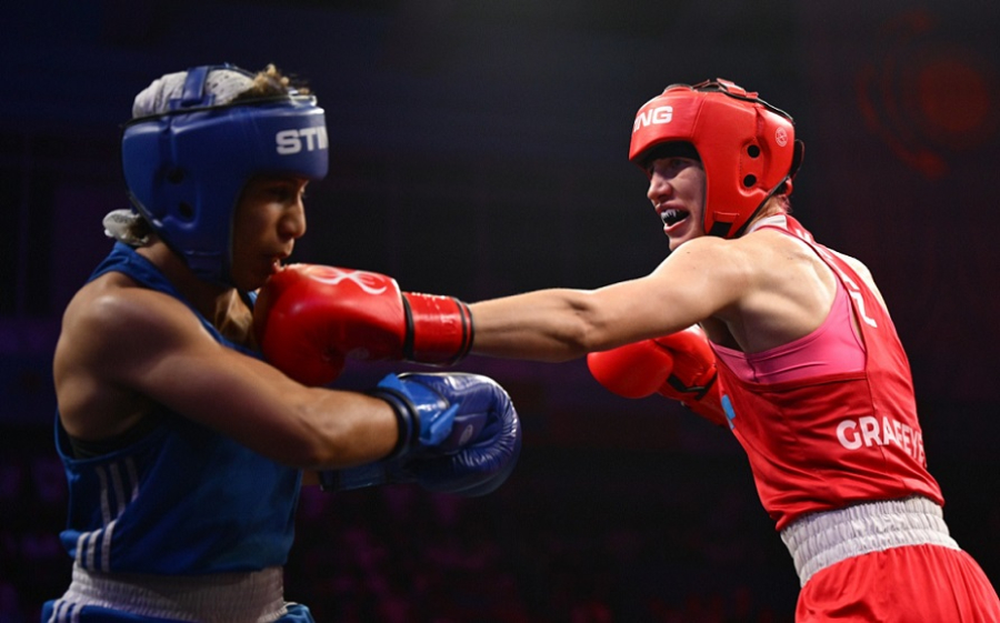 Виктория Графеева стала победительницей этапа КМ по боксу