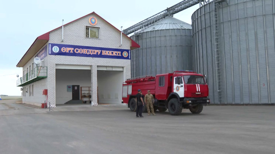 Три пожарных поста открыли в отдалённых сёлах Акмолинской области