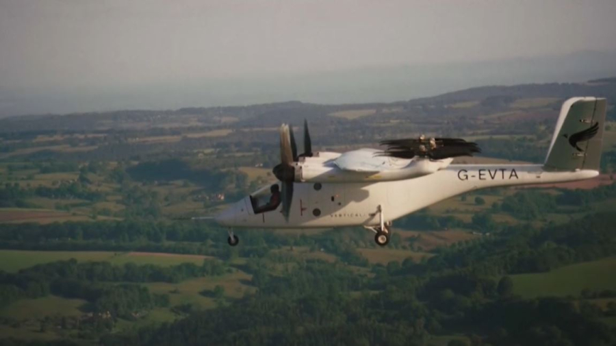 Ұлыбританияда ұшатын такси сынақтан өтті