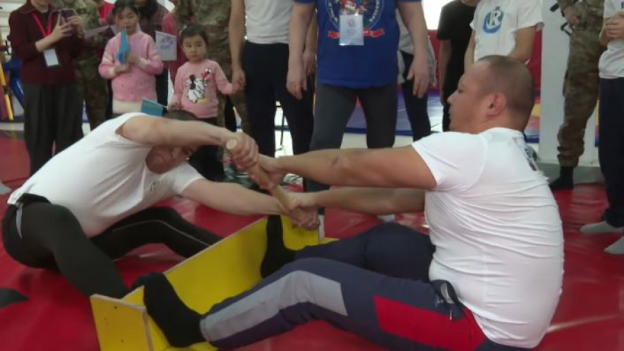 Спортивная эстафета прошла в Астане