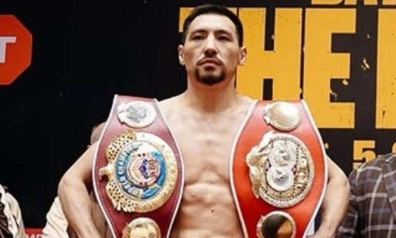 Алимханулы сделал заявление о бое за три титула чемпиона мира