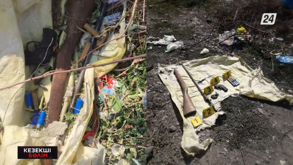 Жетісу және Жамбыл облыстарында заңсыз қару табылды