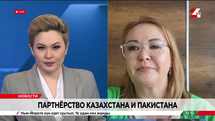 Партнерство Казахстана и Пакистана. Алтынай Мухамбедьярова
