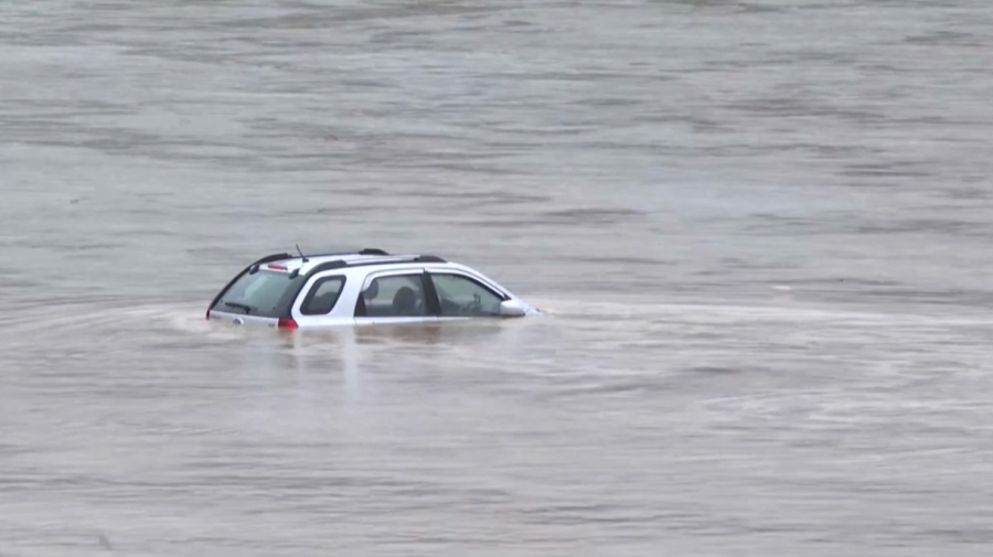 Оңтүстік Корея су астында қалды