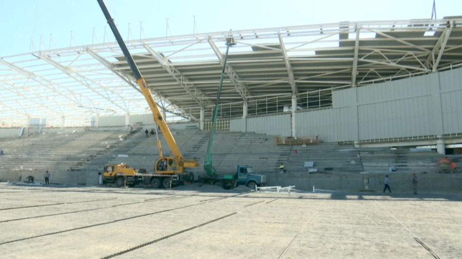 Стадион на 11 тысяч мест строят в Кызылорде