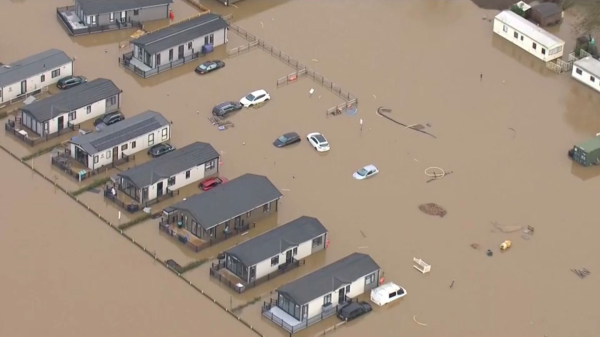 Ұлыбританияда бірнеше өңірді су басты