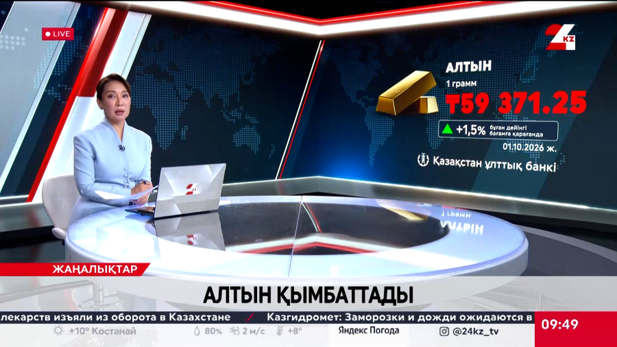 Алтын құны өсті