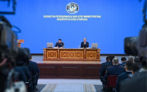 Токаев провел расширенное заседание коллегии Министерства внутренних дел